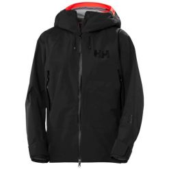 Damska kurtka narciarska z kapturem Helly Hansen Sogn. Czarne kurtki przeciwdeszczowe damskie Helly Hansen, na zimę, l, z kapturem. Za 1,438.85 zł.