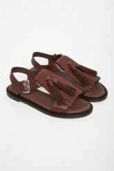 Sandały damskie skórzane Arte WEEKEND MAX MARA. Sandały damskie Weekend Max Mara, bez wzorów, bez obcasa. Za 1,579.00 zł.