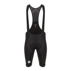 Spodenki rowerowe męskie ATTABO Kirun Bib Shorts. Czarne szorty męskie ATTABO, bez wzorów, sportowe. Za 119.99 zł.
