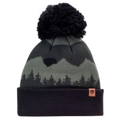 Czapka Unisex Dla Dorosłych Ronge. Czarne czapki męskie Hi-tec. Za 82.99 zł.