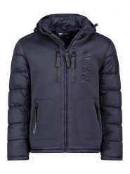Geographical Norway Kurtka zimowa "Beachwood" w kolorze granatowym rozmiar: 3XL. Niebieskie kurtki męskie Geographical Norway, na zimę, xl, bez wzorów, bez kaptura. Za 245.38 zł.