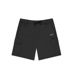 Szorty Picture Alpho Shorts Black. Czarne szorty męskie Picture, l, z materiału, do biegania. Za 334.17 zł.