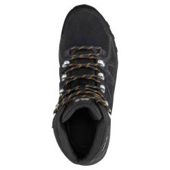 Buty trekkingowe męskie Jack Wolfskin Refugio Texapore Mid. Czarne buty trekkingowe męskie Jack Wolfskin, z materiału, za kostkę, bez zapięcia, trekkingowe. Za 579.99 zł.