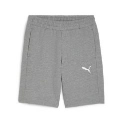 Szorty Puma TeamGoal. Szare szorty męskie Puma, z polaru, bez kołnierzyka. Za 170.00 zł.