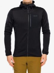 Bluza z kapturem Rab Ascendor Hoody. Czarne bluzy z kapturem męskie RAB, m, z materiału. Za 588.49 zł.