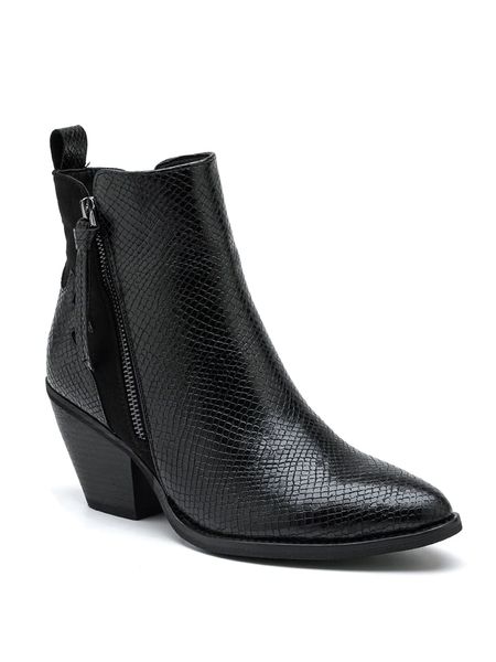 Sixth Sens Botki w kolorze czarnym rozmiar: 41. Czarne botki damskie Sixth Sens, ze skóry, eleganckie, bez obcasa, bez zapięcia. Za 191.42 zł.