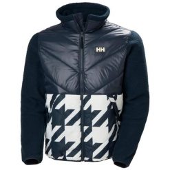 Kurtka puchowa Helly Hansen Village Hybrid. Niebieskie kurtki męskie Helly Hansen, na zimę, m, bez wzorów, z puchu, bez kaptura. Za 770.00 zł.