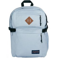 Plecak sportowo-turystyczny damski Main Campus Backpack pojemność 32 L. Niebieskie plecaki damskie JanSport, bez wzorów, z materiału, sportowe. Za 209.99 zł.