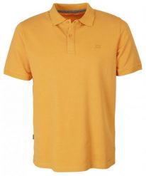Koszulka POLO z Kołnierzykiem, Żółta Jednokolorowa Krótki Rękaw -PAKO JEANS. Żółte koszulki polo męskie Pako Jeans, l, bez wzorów, z bawełny, bez ramiączek. Za 119.00 zł.