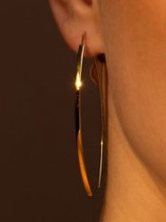 OR ÉCLAT Złote kolczyki "Edna" rozmiar: onesize. Żółte kolczyki damskie Or Éclat, złote. Za 861.99 zł.