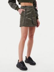 Alpha Industries Spódnica mini Vintage 156052 Czarny Regular Fit. Czarne spódniczki damskie Alpha Industries, l, bez wzorów, z syntetyku, vintage, mini. Za 299.99 zł.