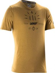 Koszulka rowerowa męska Leatt MTB Gravity 3.0. Brązowe t-shirty sportowe męskie LEATT, m, z materiału, bez ramiączek, rowerowe. Za 239.99 zł.