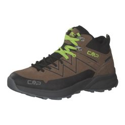 Buty trekkingowe CMP Kaleepso WP Mid. Brązowe buty trekkingowe męskie CMP, z materiału, bez zapięcia, trekkingowe. Za 385.50 zł.