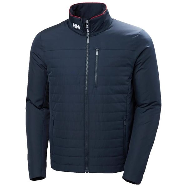 Kurtka Helly Hansen crew insulator 2.0. Niebieskie kurtki męskie Helly Hansen, m, bez wzorów, z syntetyku, sportowe, bez kaptura. Za 704.00 zł.