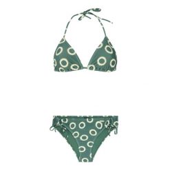 Damski 2-częściowy kostium kąpielowy Protest Hair. Zielone bikini damskie Protest, bez wzorów. Za 240.00 zł.
