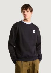 Bluza Mężczyzna THE NORTH FACE M BOX HD REG CREW. Czarne bluzy bez kaptura męskie The North Face, l, z bawełny. Za 342.70 zł.