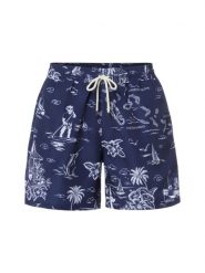 Polo Ralph Lauren spodenki kąpielowe Mężczyźni niebieski, S. Niebieskie kąpielówki męskie Polo Ralph Lauren, m, bez wzorów. Za 379.95 zł.
