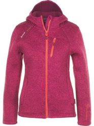 Peak Mountain Kurtka polarowa w kolorze różowym rozmiar: M. Różowe kurtki damskie Peak Mountain, m, bez wzorów, z polaru, bez kaptura. Za 240.99 zł.