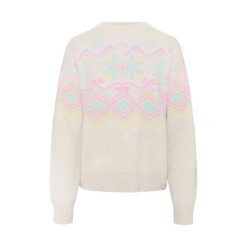 Sweter damski Kari Traa Rachel. Białe swetry klasyczne damskie Kari Traa, bez kołnierzyka. Za 513.00 zł.