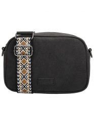 Beagles Torebka "Malaga" w kolorze czarnym - 18,5 x 12 x 4,5 cm rozmiar: onesize. Czarne torebki klasyczne damskie Beagles, bez wzorów, z materiału, małe, bez dodatków. Za 67.45 zł.