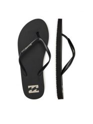 Billabong Japonki 800269A Czarny. Czarne klapki damskie Billabong, bez wzorów, z syntetyku, bez obcasa. Za 59.99 zł.