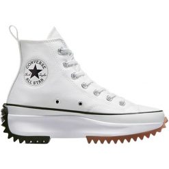 Trampki damskie Converse cu platforma Run Star Hike. Białe trampki i tenisówki damskie Converse, bez wzorów. W wyprzedaży za 346.00 zł.