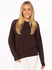 Zwillingsherz Sweter "Cozy" w kolorze brązowym rozmiar: XL. Brązowe swetry klasyczne damskie Zwillingsherz, xl, z kaszmiru, bez kołnierzyka. Za 634.95 zł.