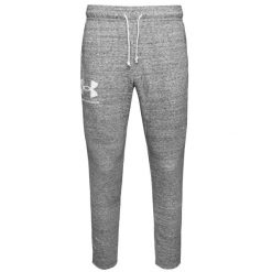 Spodnie Under Armour UA Rival Terry, Mężczyźni. Białe spodnie materiałowe męskie Under Armour, z bawełny. Za 322.00 zł.