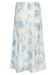 MOSS COPENHAGEN Spódnica w kolorze białym rozmiar: XS. Białe spódniczki damskie MOSS COPENHAGEN, xs, bez wzorów, maxi, proste. Za 234.95 zł.