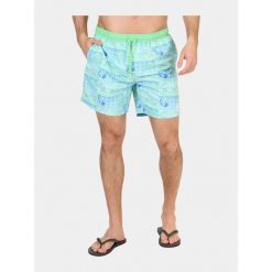 Kąpielówki męskie Nautica Kayron 6". Niebieskie kąpielówki męskie Nautica, m, bez wzorów, do pływania. Za 229.00 zł.