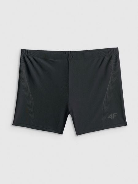 4F Kąpielówki męskie - czarne 3XL. Czarne kąpielówki męskie 4f, l, bez wzorów, z materiału, do pływania. Za 59.99 zł.