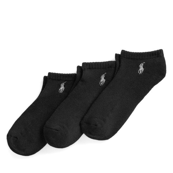 Skarpety krótkie Polo Ralph Lauren. Czarne skarpetki męskie Polo Ralph Lauren, bez wzorów. Za 129.99 zł.