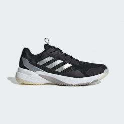 Buty halowe Crazyflight 6. Białe buty sportowe na co dzień damskie Adidas, bez wzorów, z gumy, do siatkówki. Za 563.10 zł.