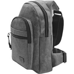 Torebka na Jedno Ramię, Szary Plecak Wycieczkowy, Miejski, Mały -PAKO JEANS. Szare plecaki męskie Pako Jeans, bez wzorów, z jeansu. Za 49.00 zł.