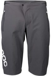 Spodenki rowerowe męskie POC Essential Enduro. Szare szorty męskie POC, bez wzorów, z gumy. Za 466.80 zł.