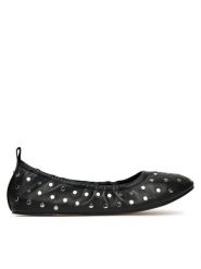 MICHAEL Michael Kors Baleriny Amy 40S5AYFP2L Czarny. Czarne baleriny damskie MICHAEL Michael Kors, bez wzorów, ze skóry, bez obcasa. Za 479.99 zł.