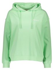 Pepe Jeans Bluza w kolorze zielonym rozmiar: XS. Zielone bluzy z kapturem damskie Pepe Jeans, xs, z jeansu. Za 122.96 zł.