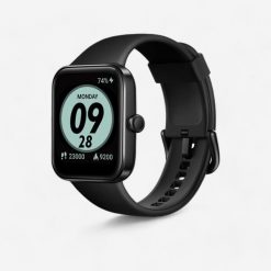 Zegarek smartwatch multisportowy cardio Decathlon CW500 M. Czarne, analogowe zegarki damskie Decathlon, plastikowe. Za 179.99 zł.