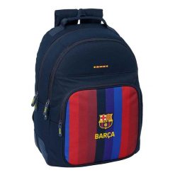 FC Barcelona plecak szkolny sportowy double backpack granatowy. Brązowe plecaki damskie FC Barcelona, bez wzorów, z materiału, sportowe. Za 321.10 zł.