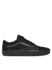 Vans Tenisówki Old Skool VN000D6WBKA1 Czarny. Czarne trampki i tenisówki damskie Vans, bez wzorów, ze skóry. Za 299.99 zł.