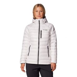 Columbia Kurtka Arctic Crest. Białe kurtki damskie Columbia, bez wzorów, bez kaptura. Za 986.99 zł.