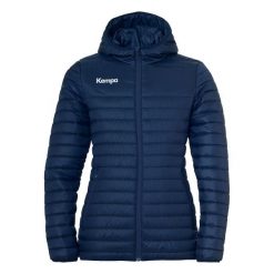 Damska kurtka puchowa Kempa Ultra Lite. Czarne kurtki damskie KEMPA, l, bez wzorów, z materiału, bez kaptura. Za 237.00 zł.