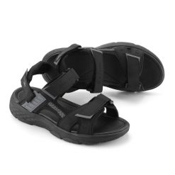 Sandały turystyczne męskie regulowane Alpine Pro Edare. Czarne sandały męskie Alpine Pro, bez zapięcia. Za 299.00 zł.