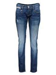 Herrlicher Dżinsy - Slim fit - w kolorze granatowym rozmiar: W24/L32. Niebieskie jeansy damskie Herrlicher. Za 109.78 zł.