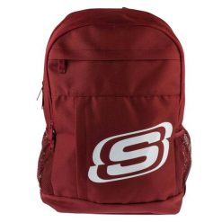 Plecak sportowo-turystyczny damski Central II Backpack. Czerwone plecaki damskie Skechers, bez wzorów, z materiału, sportowe. Za 189.99 zł.