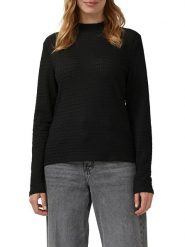 S.Oliver Sweter w kolorze czarnym rozmiar: 38. Czarne golfy damskie S.Oliver, s, bez wzorów, bez ramiączek. Za 52.99 zł.