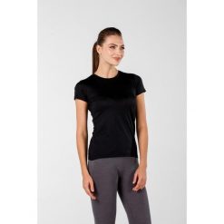 Koszulka turystyczna damska 100% Merino WOOLONA Pera. Czarne bluzki sportowe damskie WOOLONA, xl, bez kołnierzyka, bez ramiączek. W wyprzedaży za 261.00 zł.