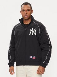 Champion Bluza 219886 Czarny Custom Fit. Czarne bluzy bez kaptura męskie CHAMPION, l, z syntetyku. Za 209.99 zł.