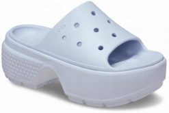 Klapki Dla Dorosłych Crocs Stomp Slide. Niebieskie klapki i japonki męskie Crocs, z materiału. Za 202.99 zł.