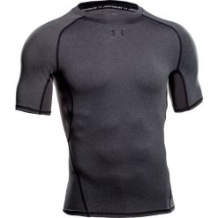 Under Armour koszulka sportowa Armour HG SS T Carbon Heather Black S. Brązowe t-shirty sportowe męskie Under Armour, m, bez ramiączek, na fitness i siłownię. Za 135.00 zł.